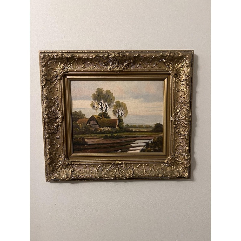 Vintage Augustus Spencer (1860-1924) Signed Original British Countryside